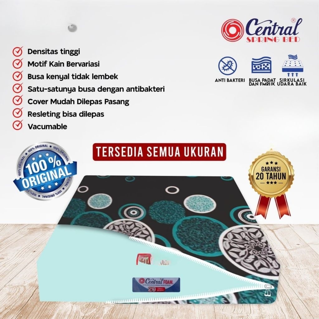 KASUR BUSA CENTRAL FOAM NO 3 (200×145)