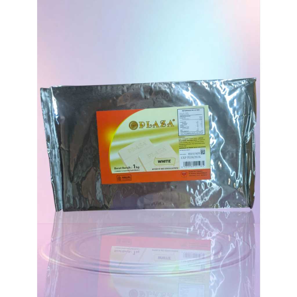 Coklat Putih Compound Plaza 1kg Batangan Termurah