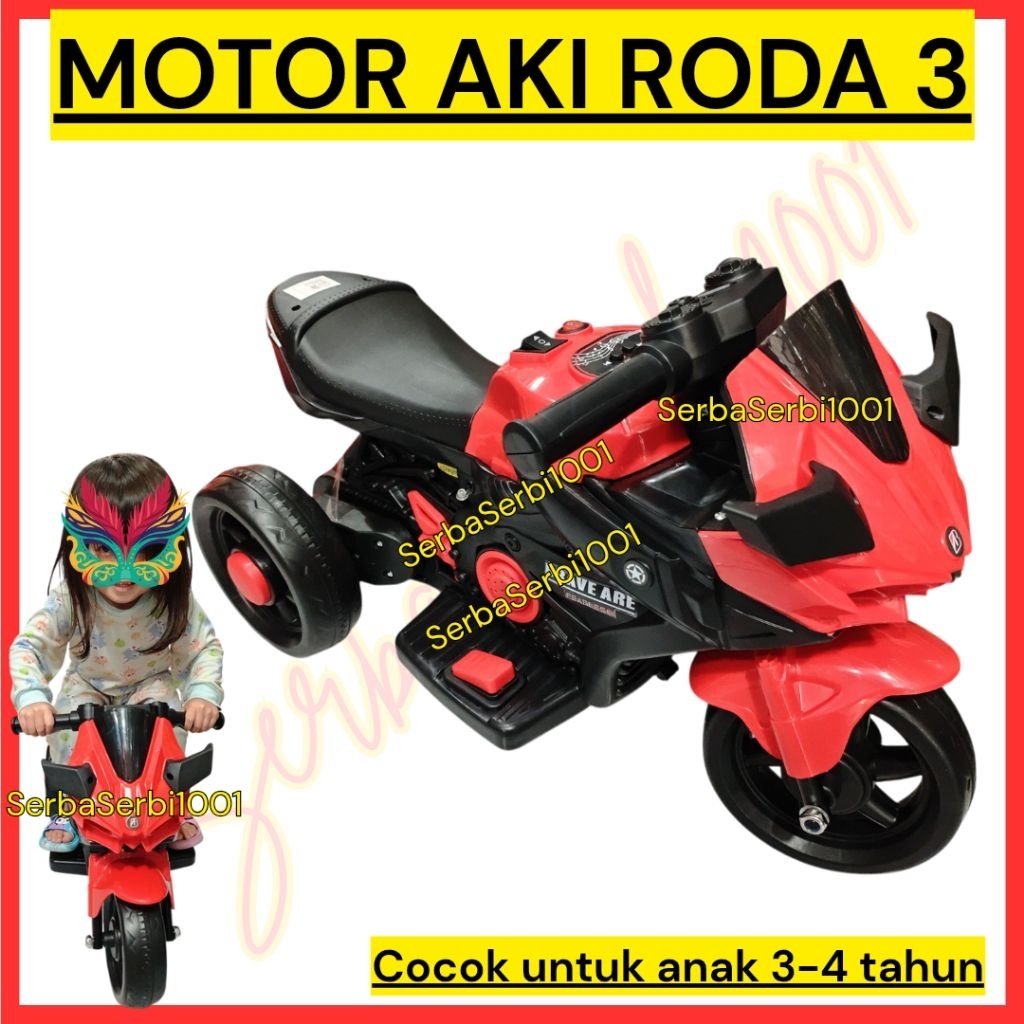 MOTOR AKI / MOTOR ANAK / MOTOR AKI RODA 3