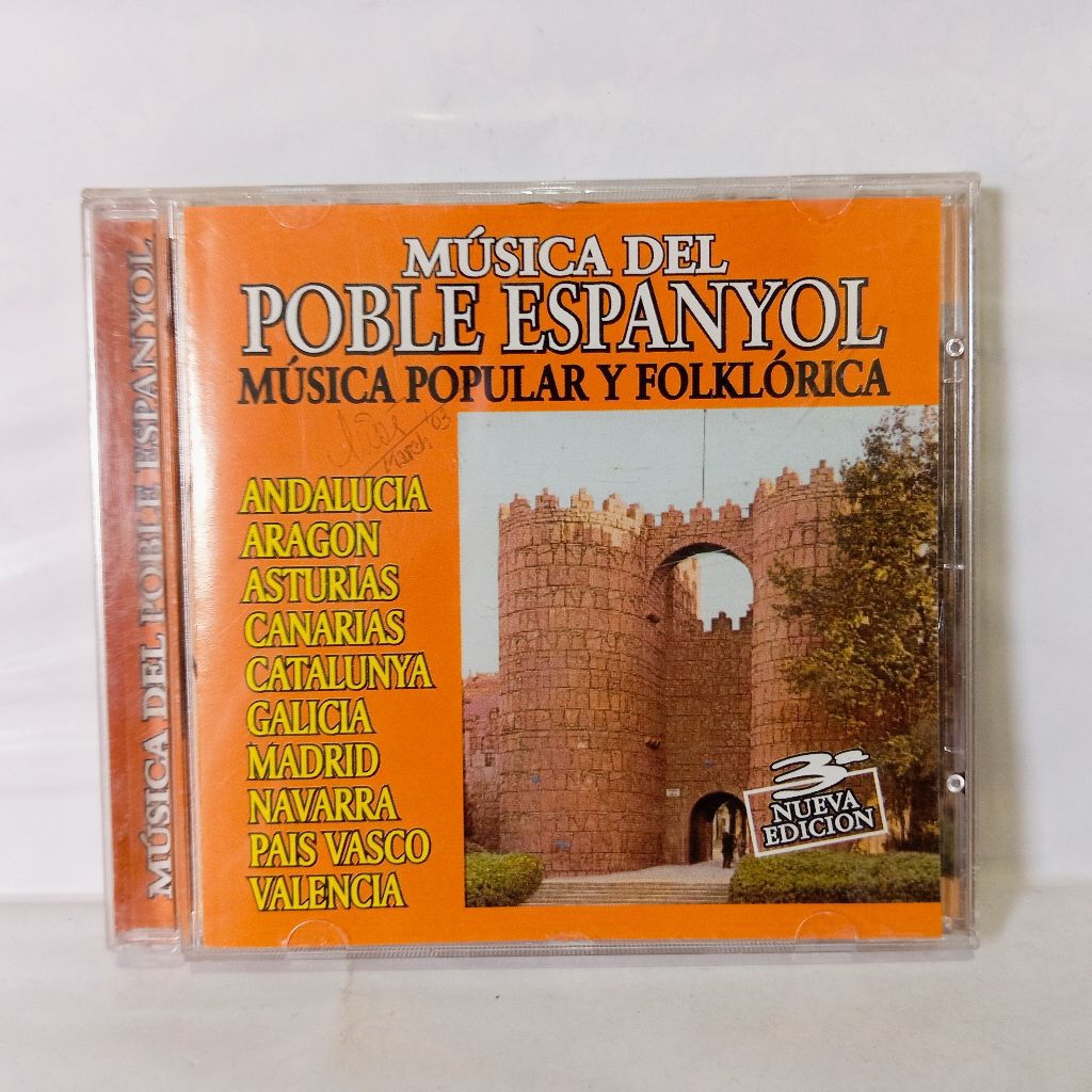 CD Musica Del Poble Espanyol Musica Popular Y Folklorica
