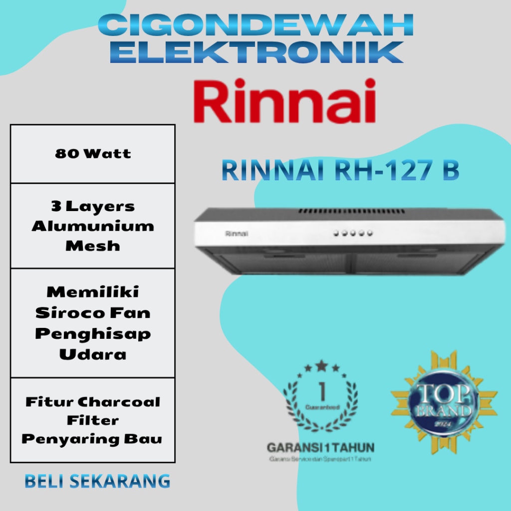 COOKER HOOD RINNAI RH-127B