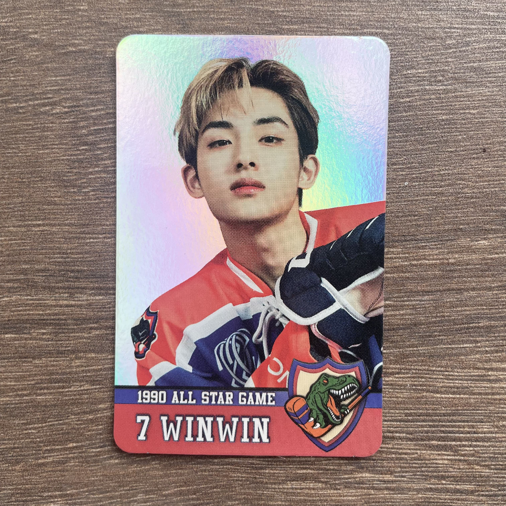 [ Ready ] pc Winwin photocard hologram 90’s love md merch lenticular standee lenti trading card tc h