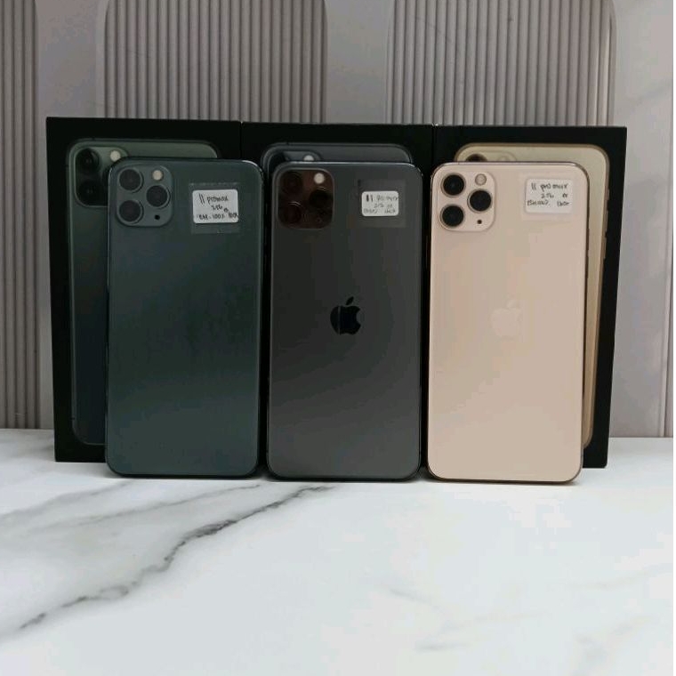 iphone 11 pro max 256Gb resmi second