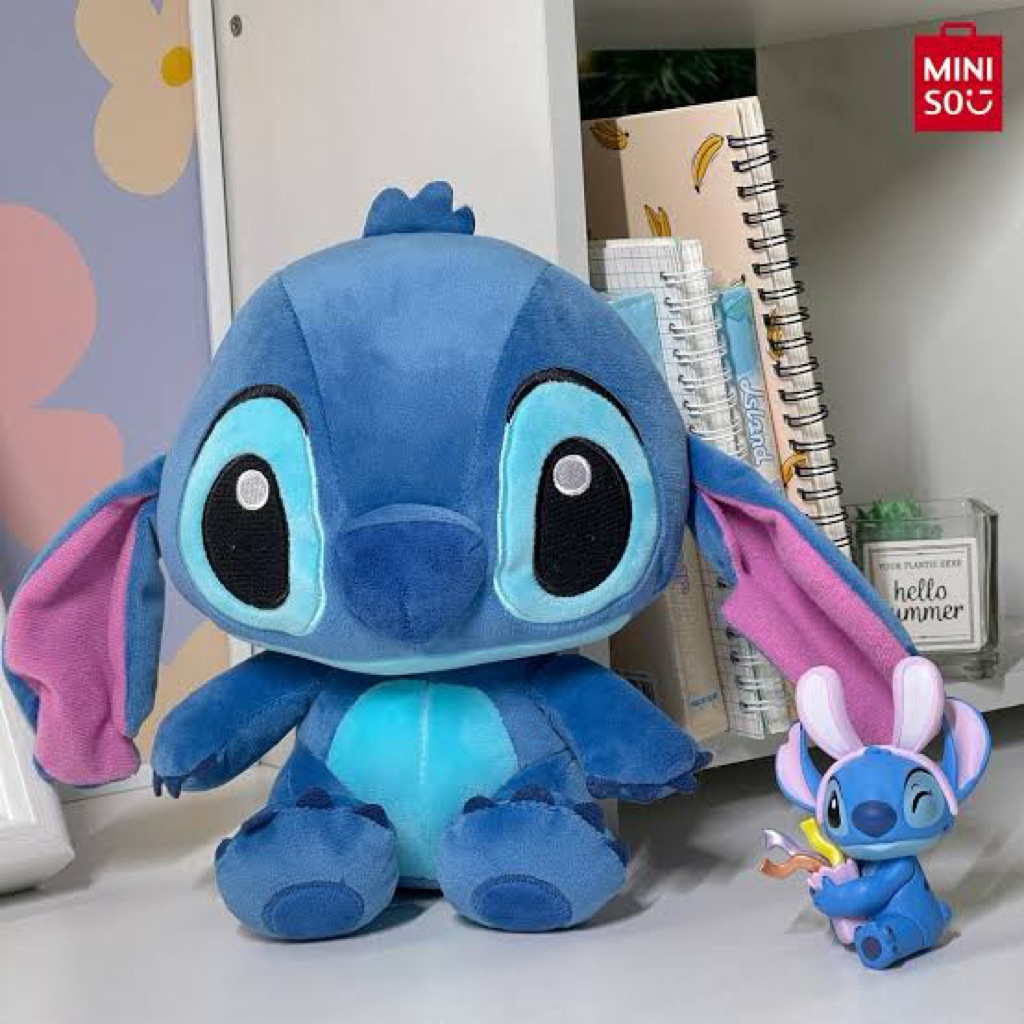 Miniso Lilo & Stitch Plush Toy / boneka mainan anak
