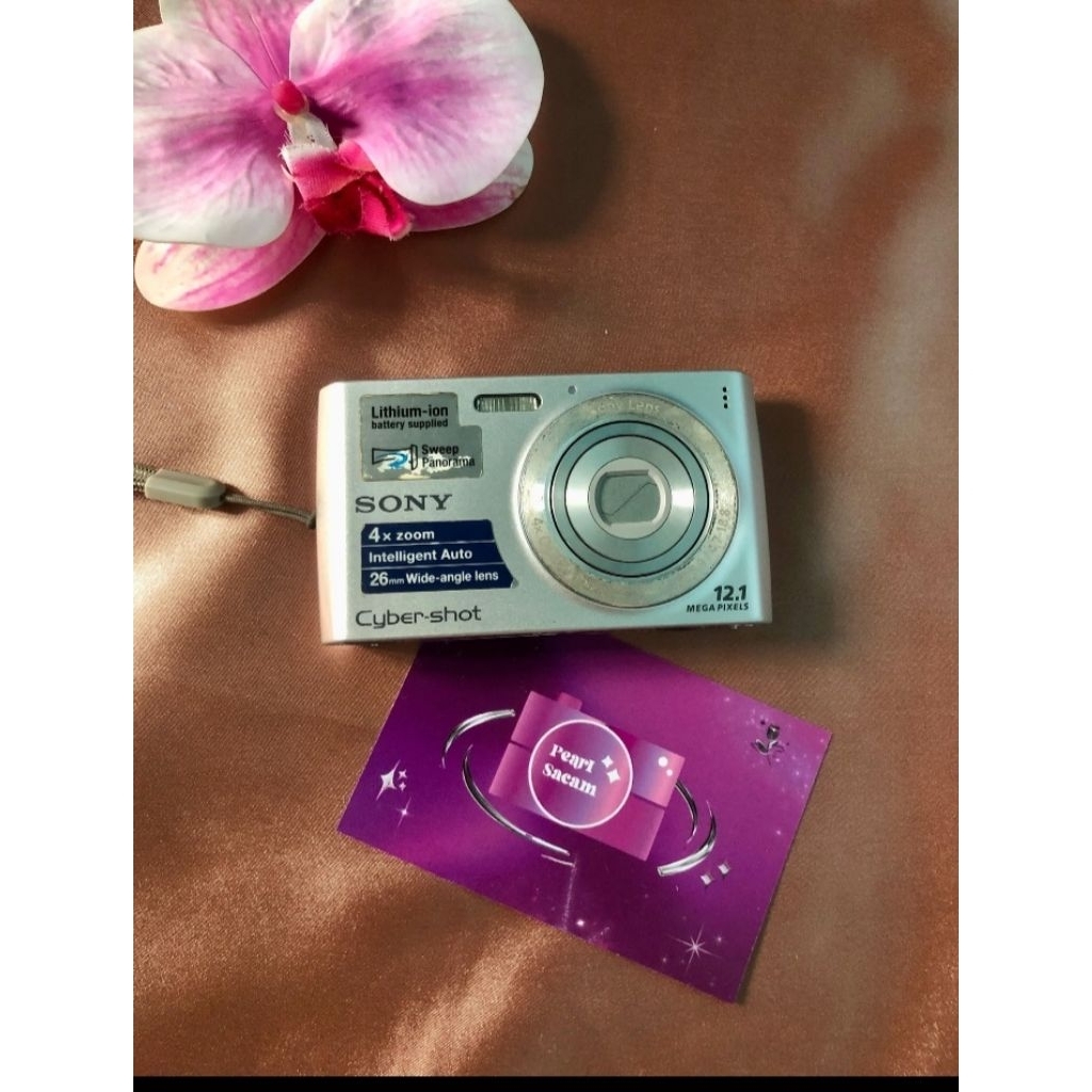 digicam sony cybershot w510 silver preloved digital camera second