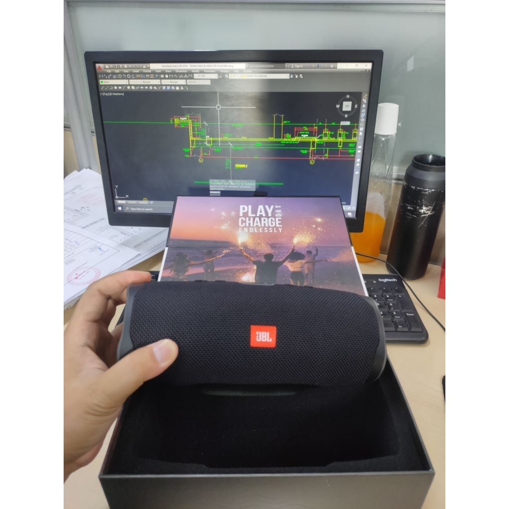 JBL CHARGE 4 second..suara pulen dan mantab FULSET