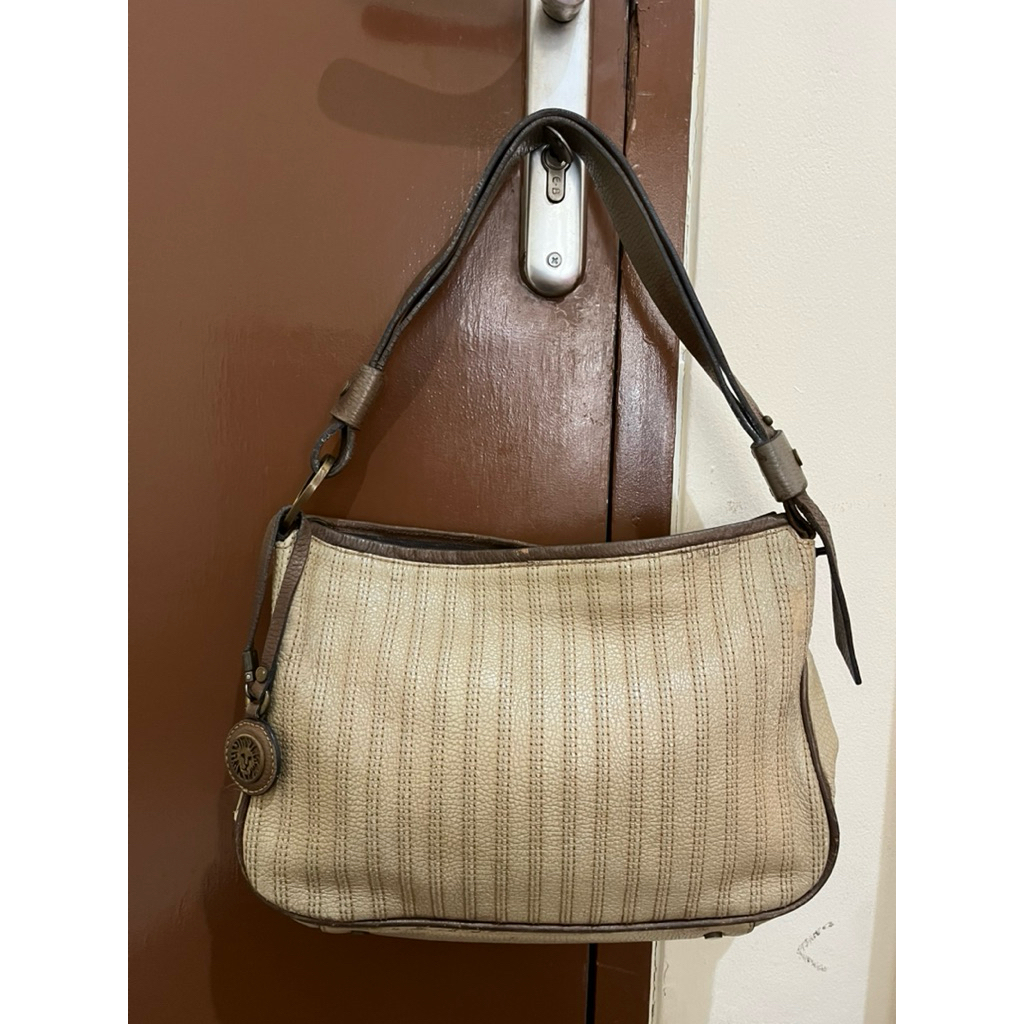 Tas Preloved Kulit Asli Anne Klein Vintage AK Singa