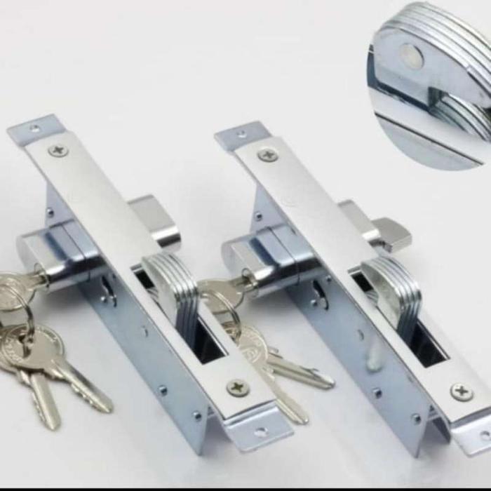 Kunci Pintu Geser Aluminium untuk Pintu Geser