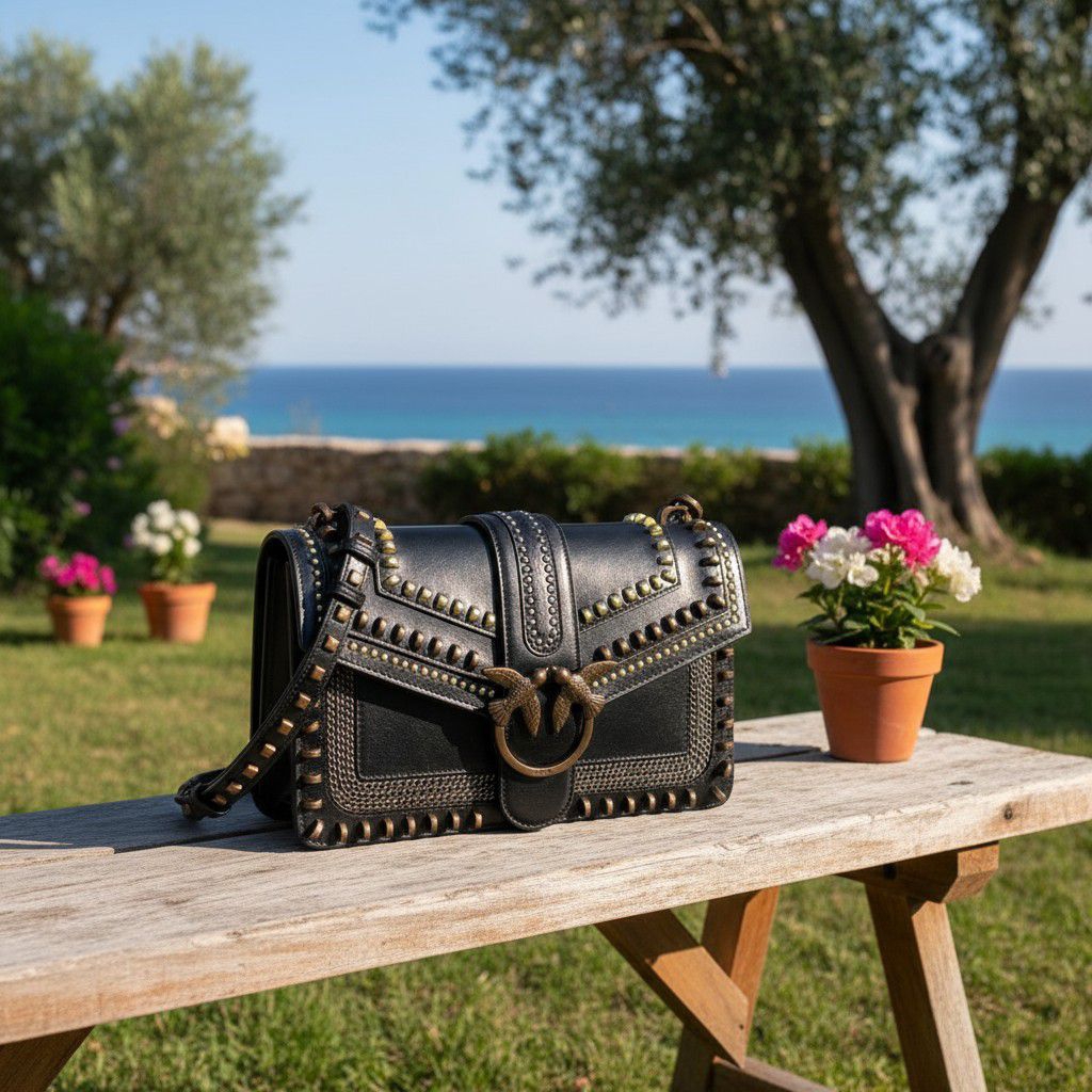 Tas Wanita Sling Bag Pinko Kulit Asli Second Branded