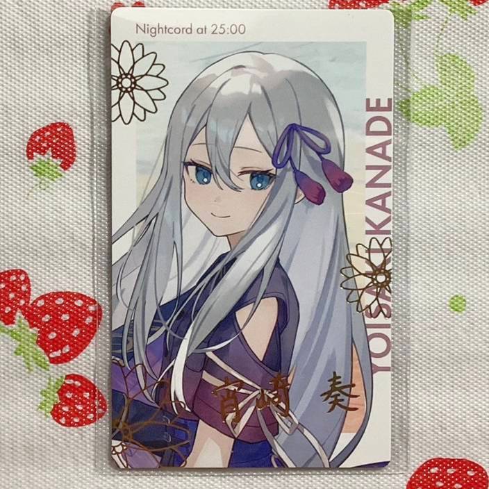 Project Sekai ePick FOIL Unison Yoisaki Kanade 25-ji