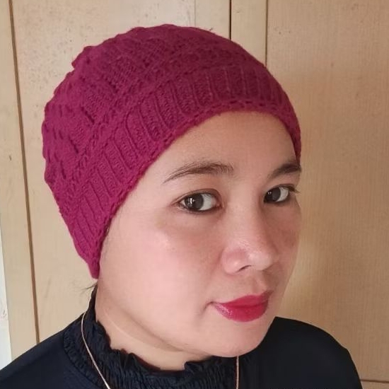 Ciput rajut kupluk nenek non pet untuk dewasa dan orang tua bahan rajut premium