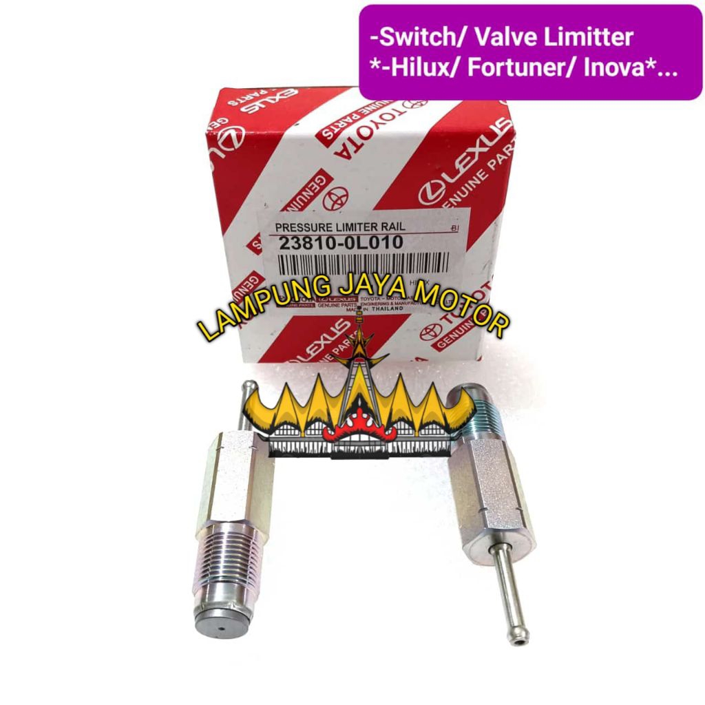 VALVE LIMITER / SENSOR LIMITER PRESSURE TOYOTA HILUX / FORTUNER / INOVA