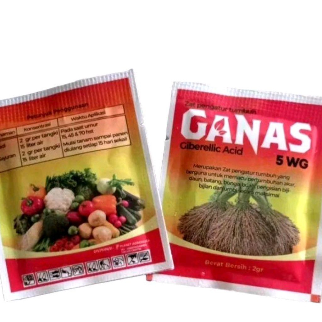 2 Gram Pupuk ZPT Ganas 5 WG