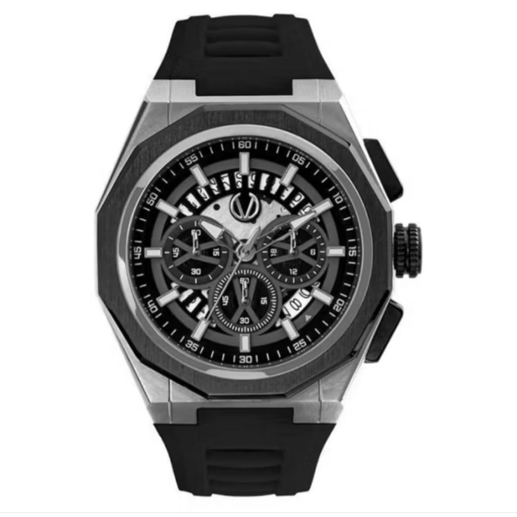 Jam Tangan Pria Christ Verra - CV 12189G-30 BLK Orignal Keren