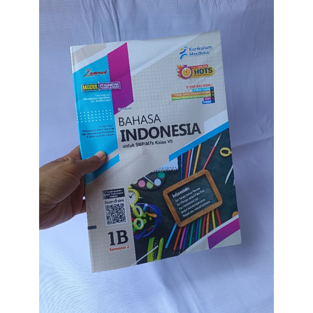 LKS SMP/MTS BAHASA INDONESIA KELAS 7 SEMESTER 2 KURIKULUM MERDEKA
