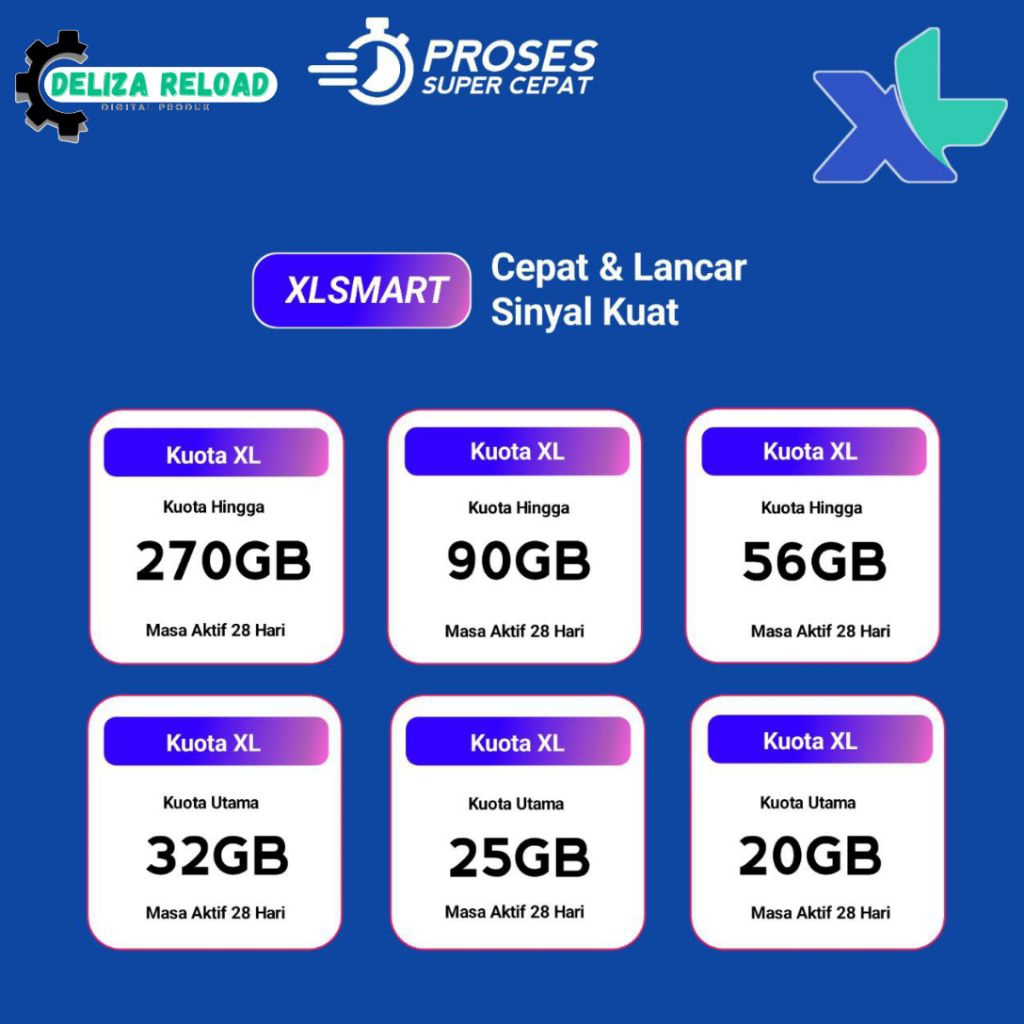 TERMURAH PROMO KUOTA XL JUMBO ISI ULANG