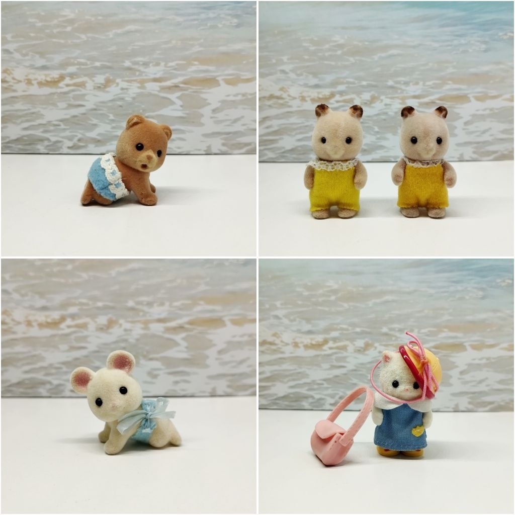 Sylvanian Families Baby Figure Preloved -fashion-