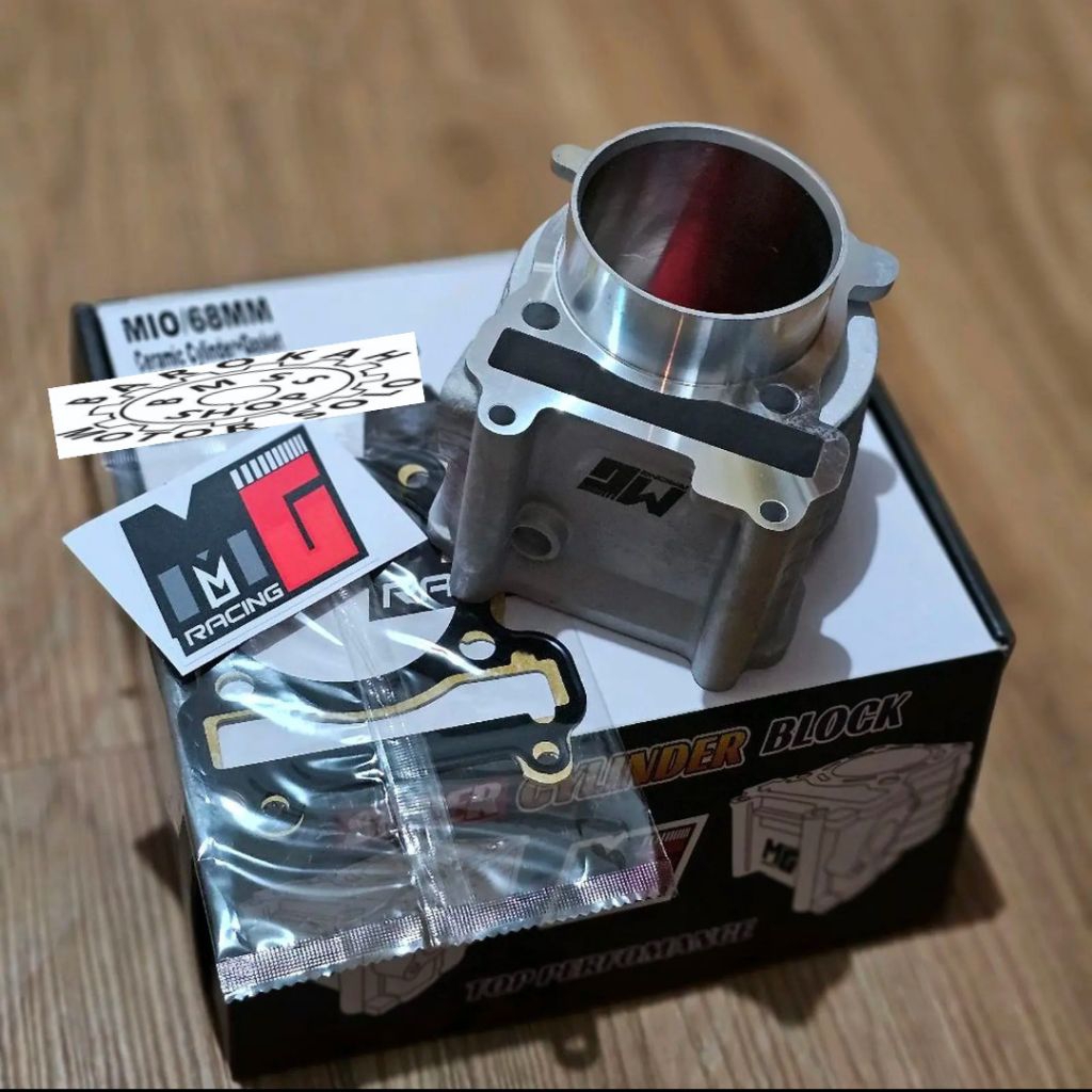 Cylinder Blok Mg Racing Yamaha Mio 68 Mm Ceramic Only