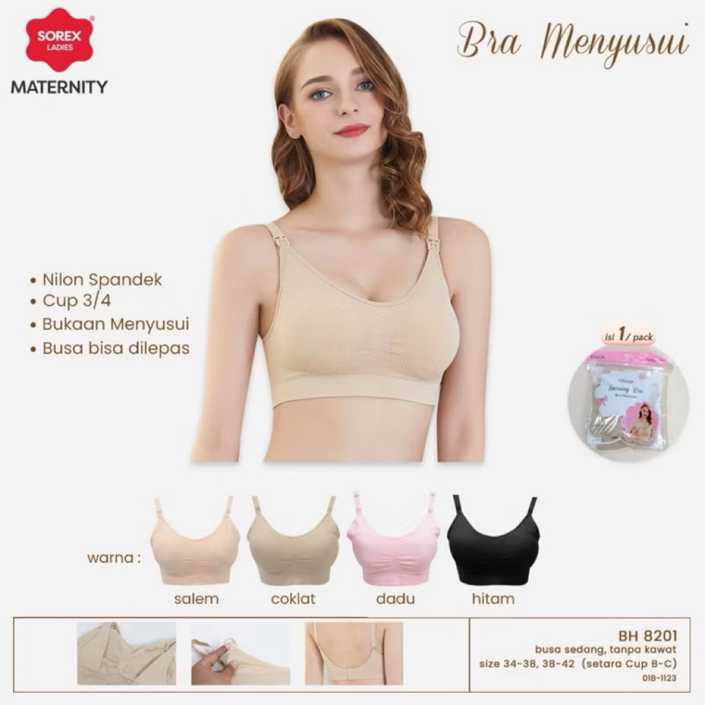 BRA SOREX 8201 / SOREX NURSING BRA /  BRA MENYUSUI SOREX