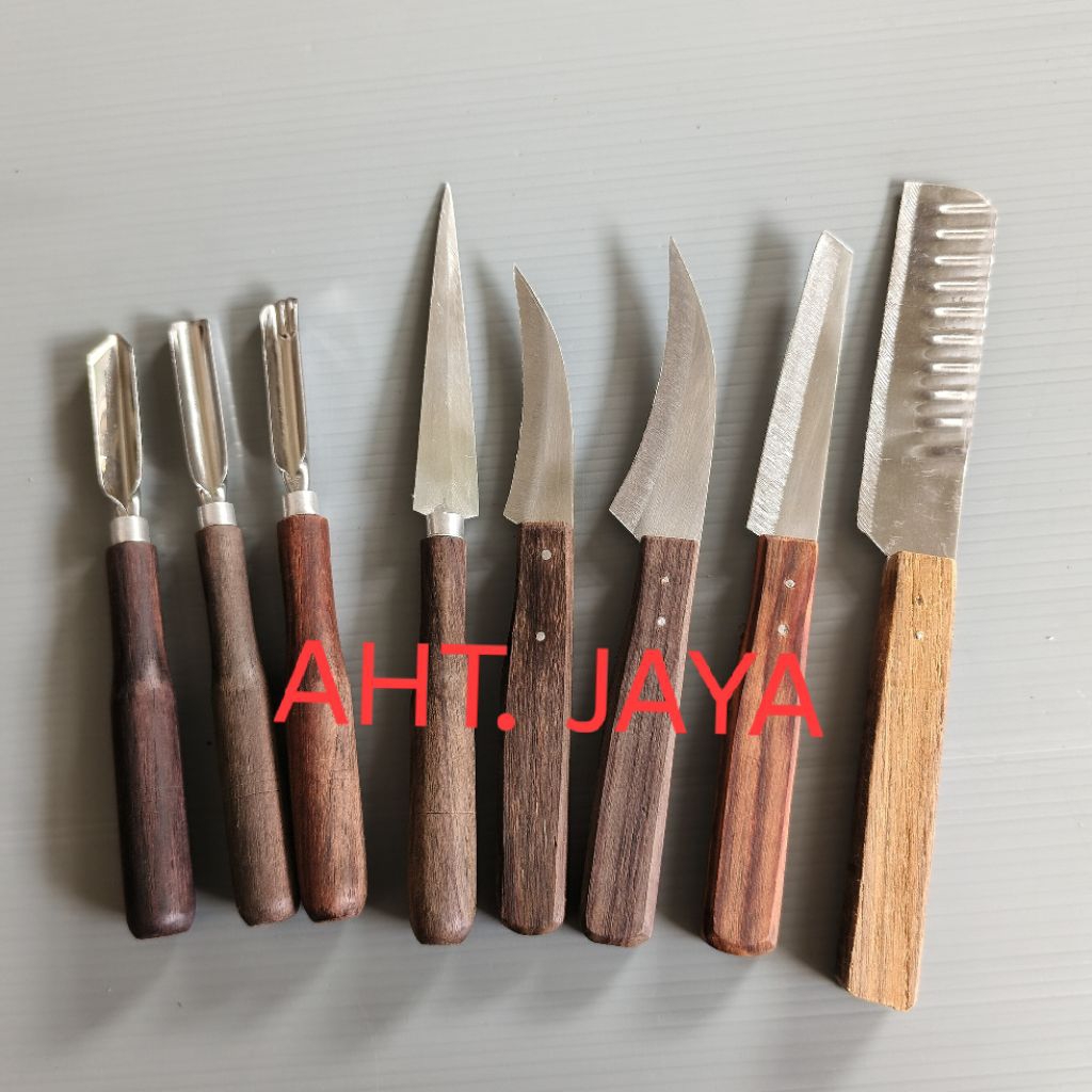 Pisau Garnish isi 8/ Pisau Carving/ Pisau tumpeng