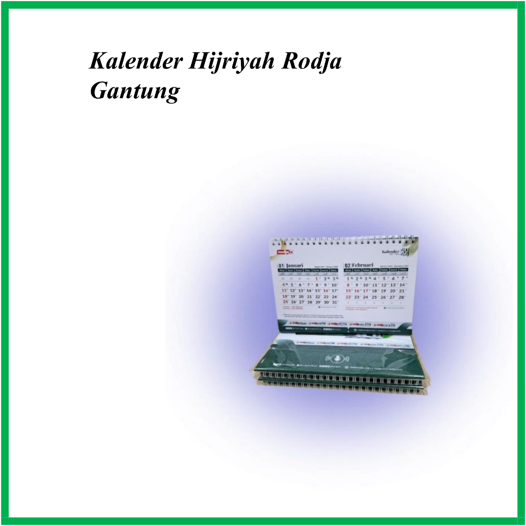 Kalender Rodja 2025-2026 Gantung.