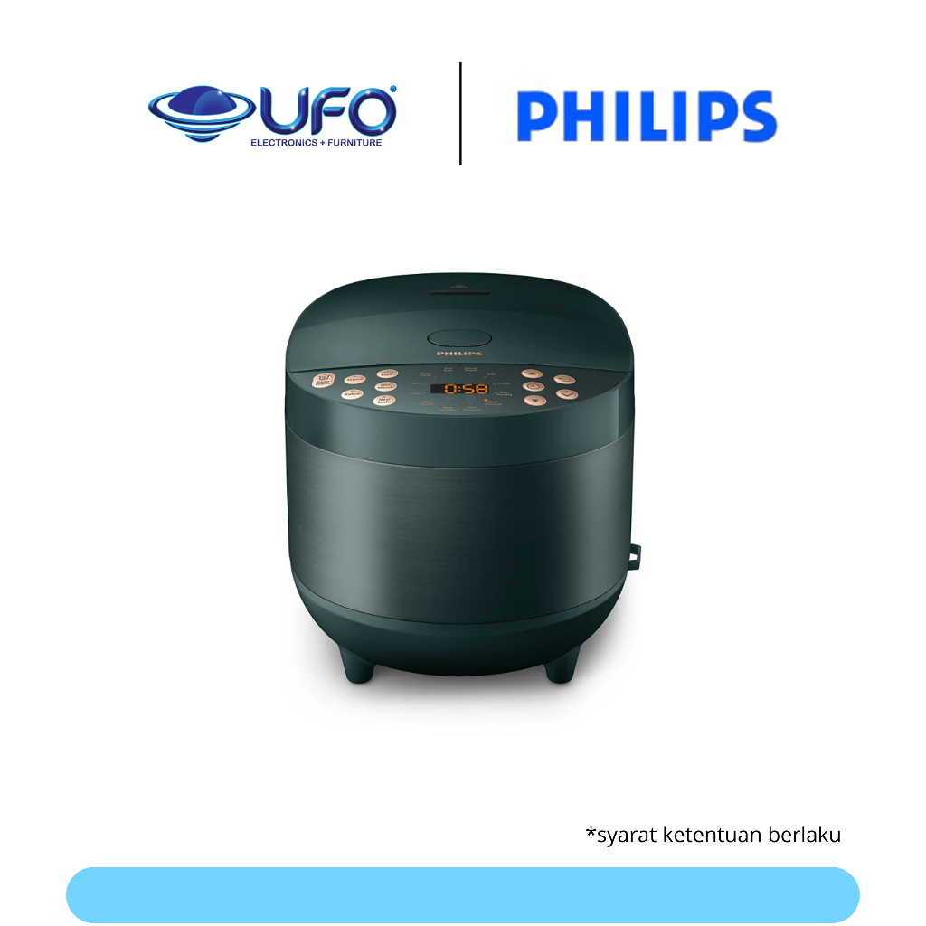 Philips Rice cooker 3000 series Rice Cooker Philips Digital 1,8 Liter HD4515/91