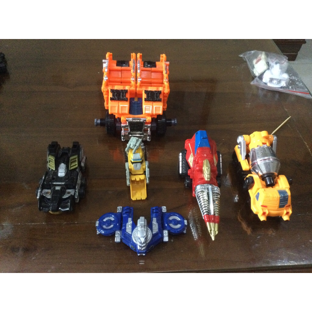 part zord boukenger overdrive bootleg no brand kondisi sesuai foto junk