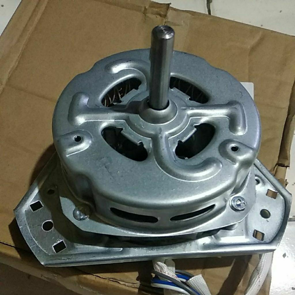 Dinamo SPIN mesin cuci SANYO AQUA YYG-80-B 80W ORIGINAL