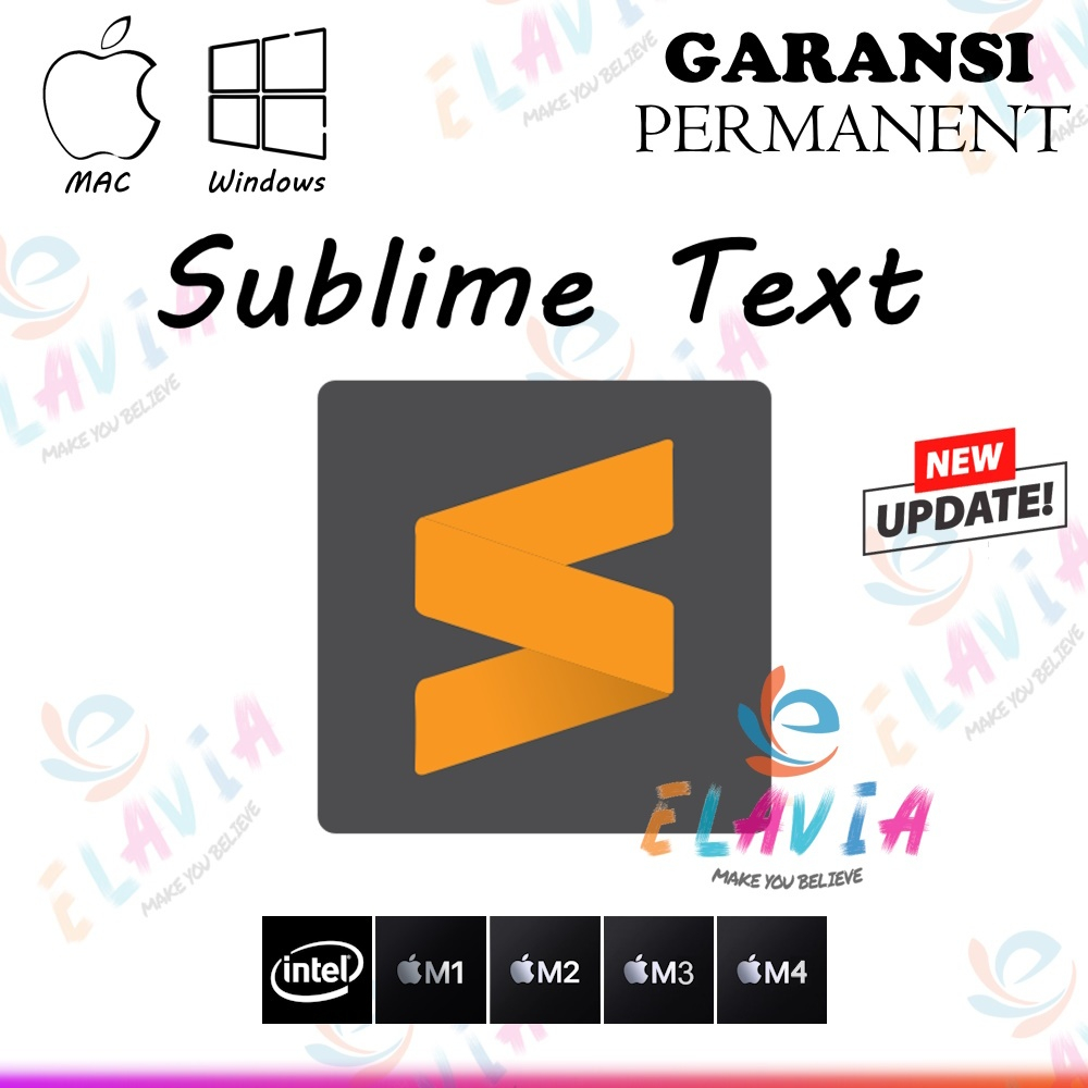 Sublime Text Pro Full Terupdate Window / MAC