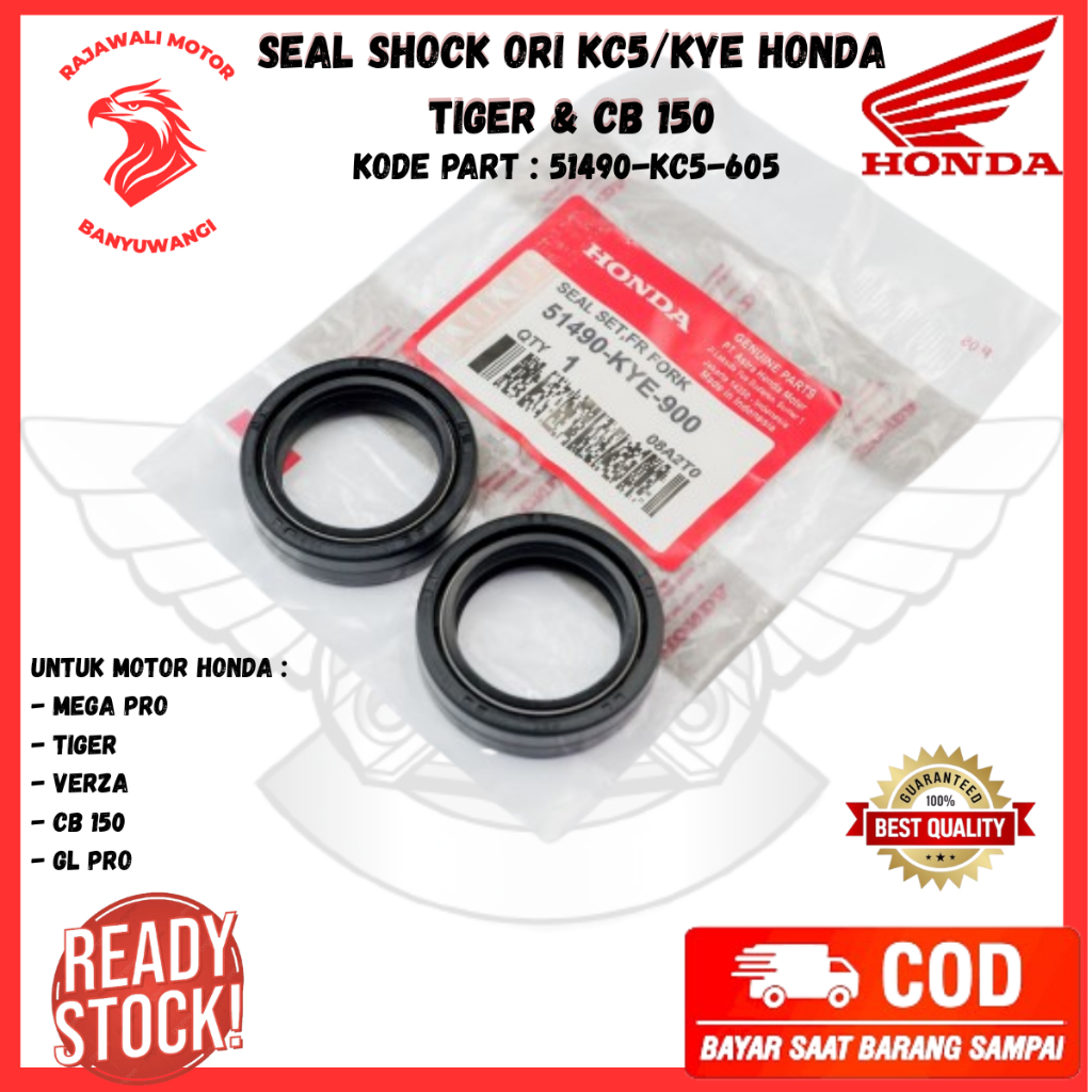 Seal Shock Depan Mega Pro Ori - sil sok depan gl pro ori - sil sok cbr150r ori - sil sok verza ori -
