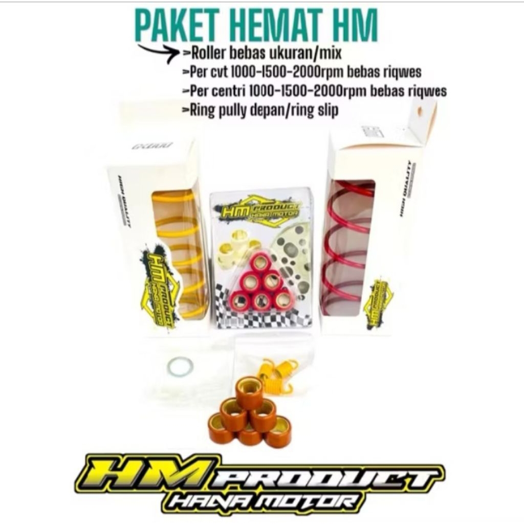 Paket kirian cvt mio sporty mio smile paket kirian racing metic yamaha