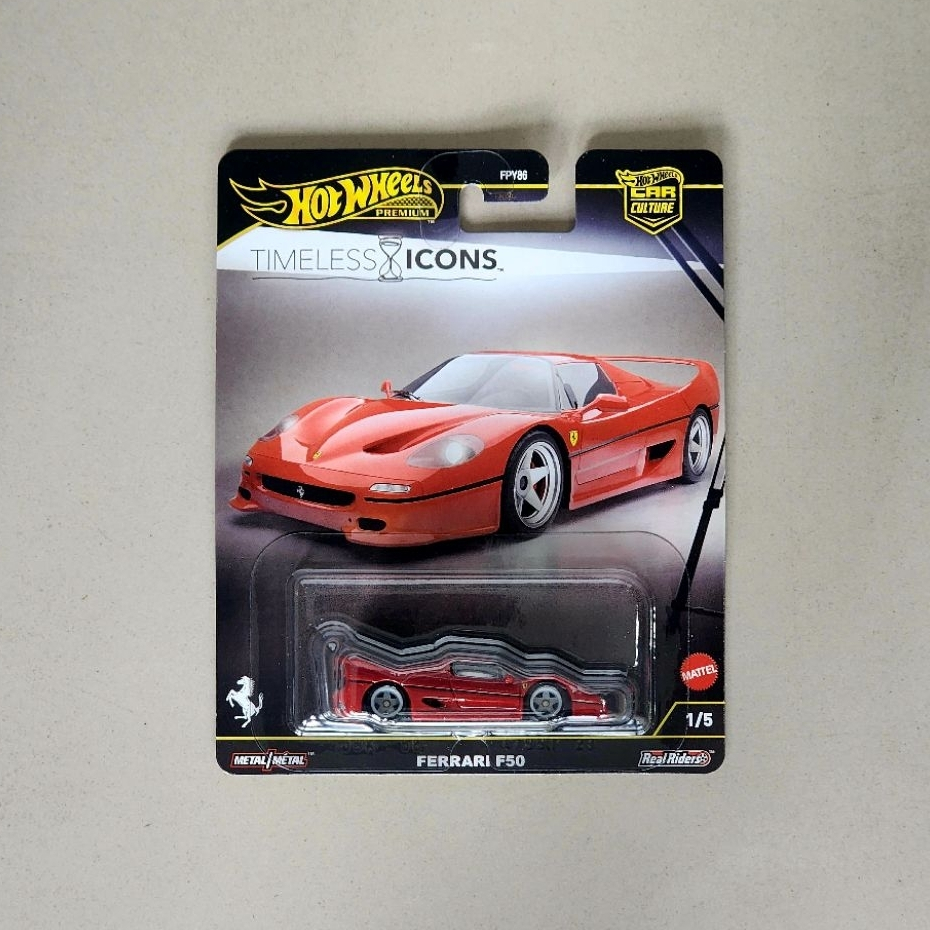 Hot Wheels Premium Ferrari F50 Timeless Icons