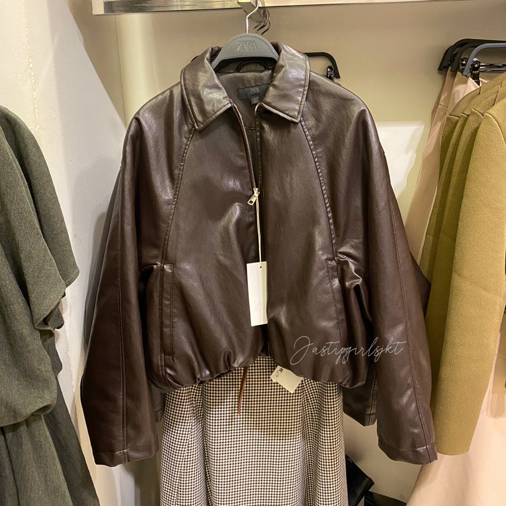 Jastip Jaket Kulit Zara