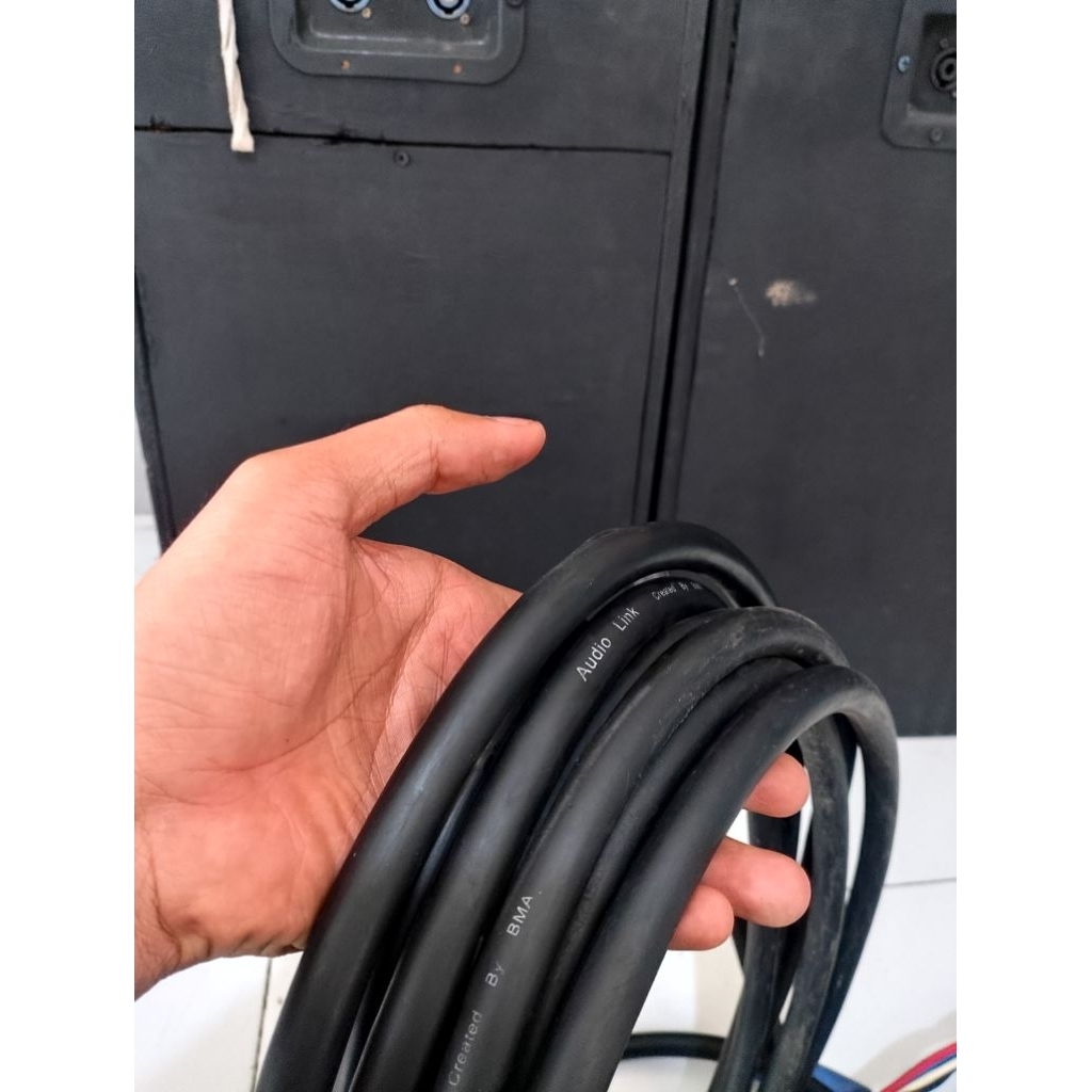 KABEL SPEAKER AUDIO LINK BY BMA 3,3 mm meteran/ECER