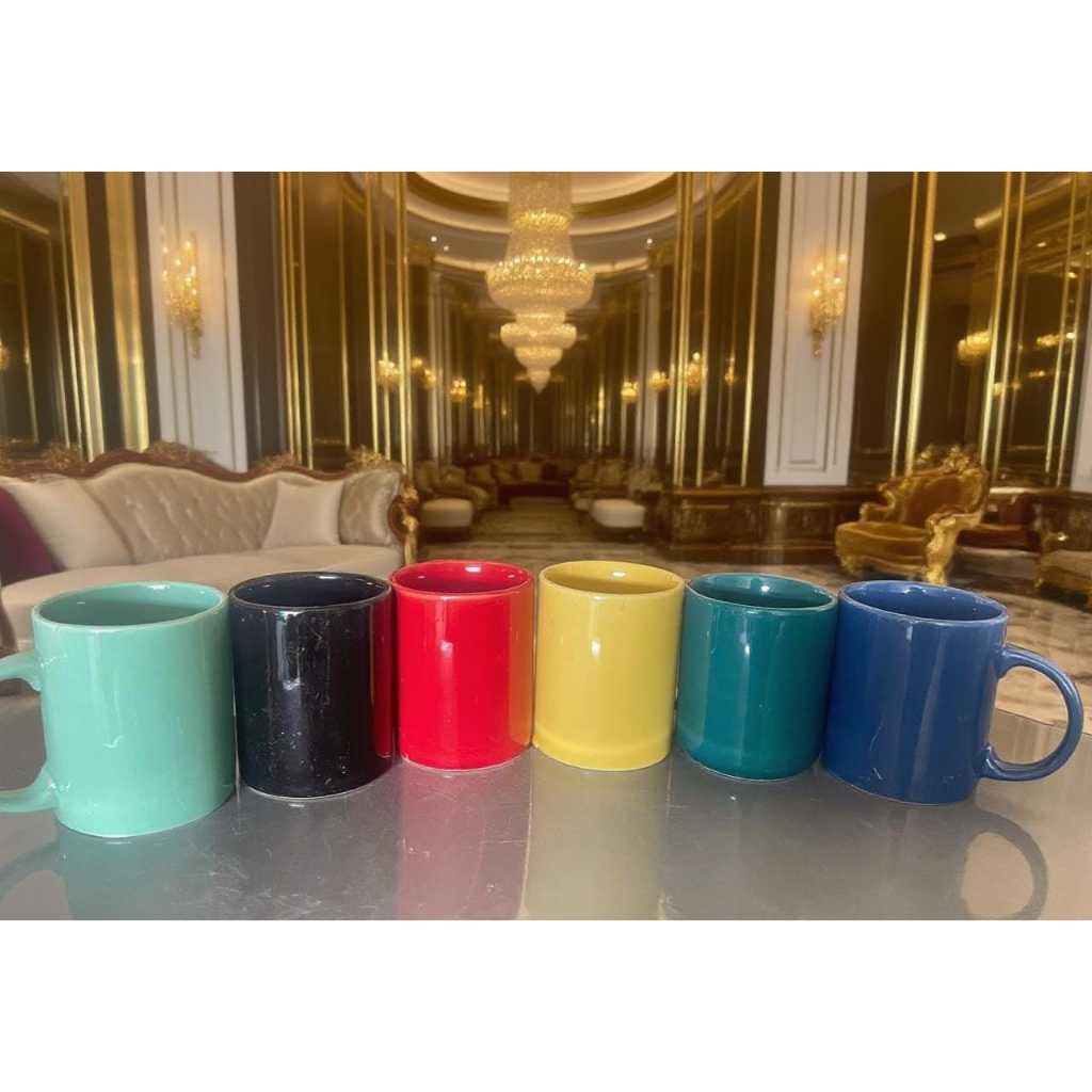 GELAS  WARNA CANTIK CANTIK/GELAS KERAMIK/GELAS SOUVENIR