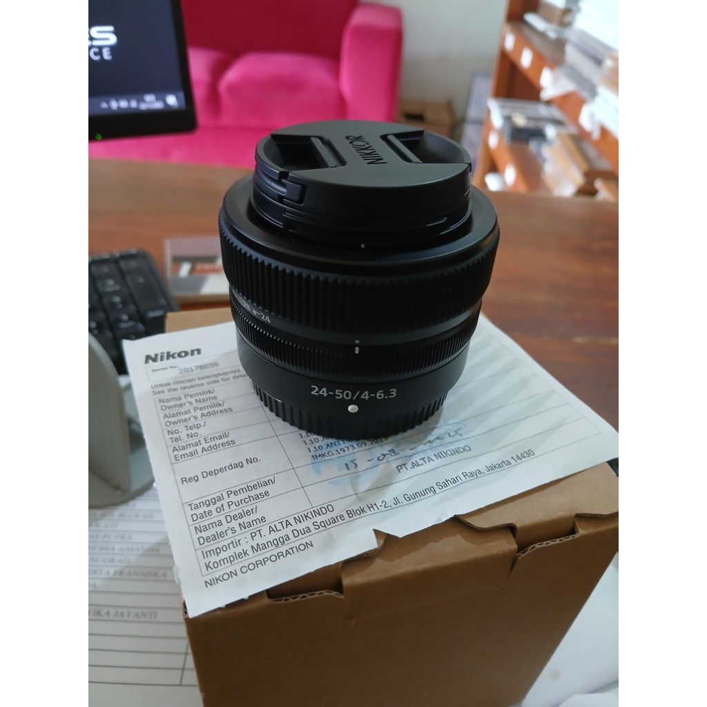 Lensa kit Nikon Nikkor Z 24-50 Seken Bekas