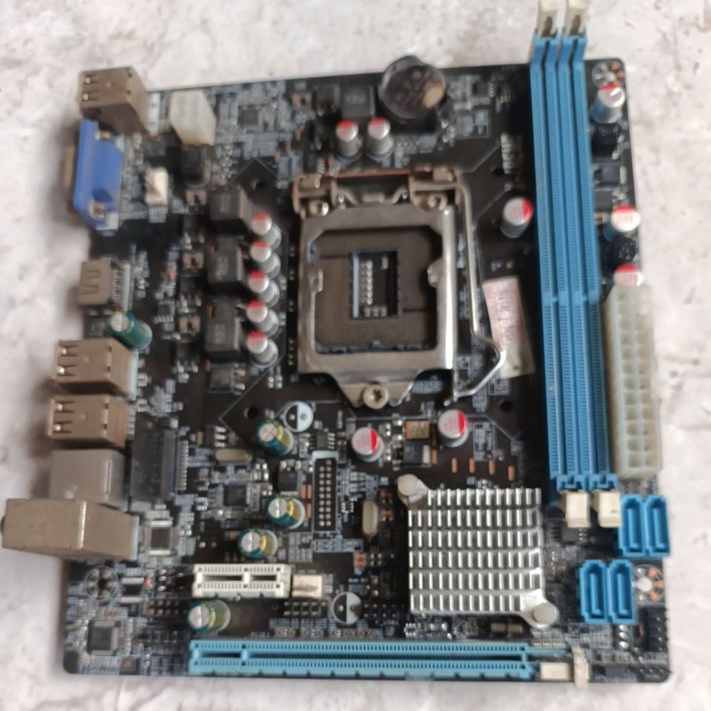 motherboard Xtreme h61 kondisi rusak