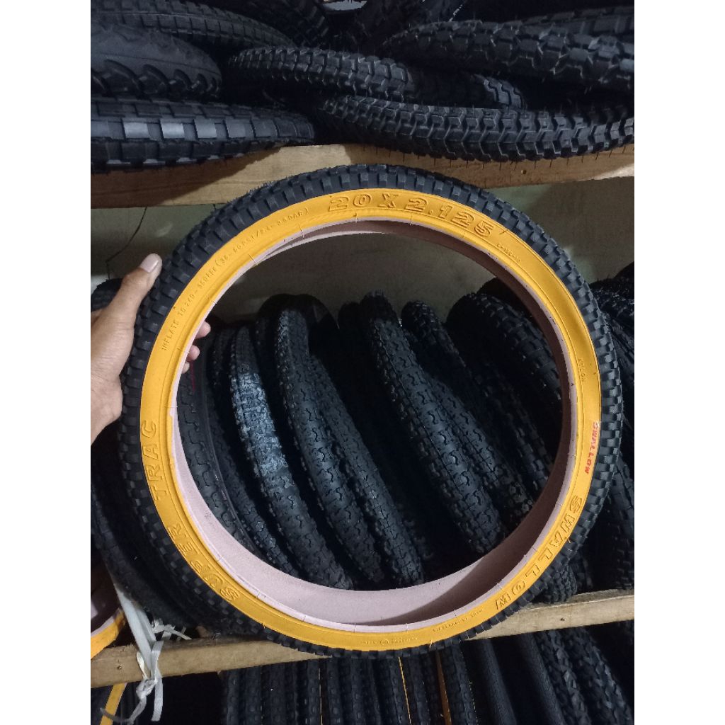 Ban luar sepeda bmx ukuran 20 x 2.125 Swallow