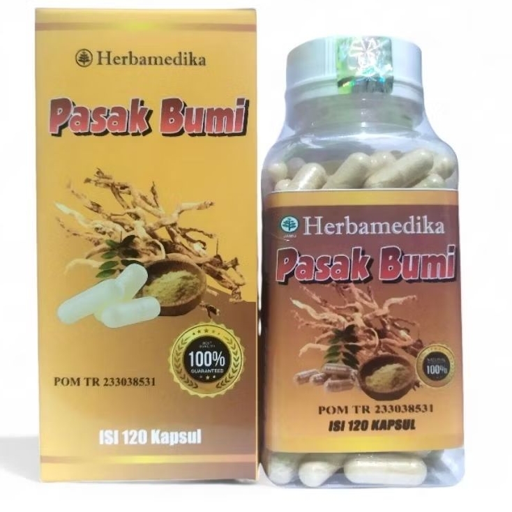 Kapsul PasakBumi Herbamedika BPOM