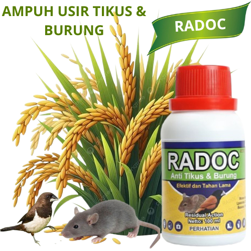 RADOC EFEKTIF MENGUSIR TIKUS & BURUNG 100 ML