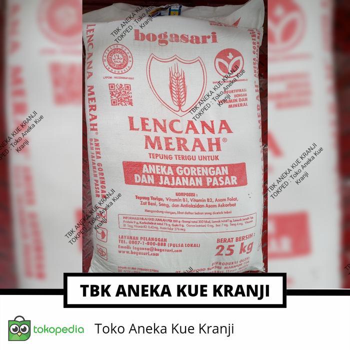 tepung terigu lencana merah 1sak