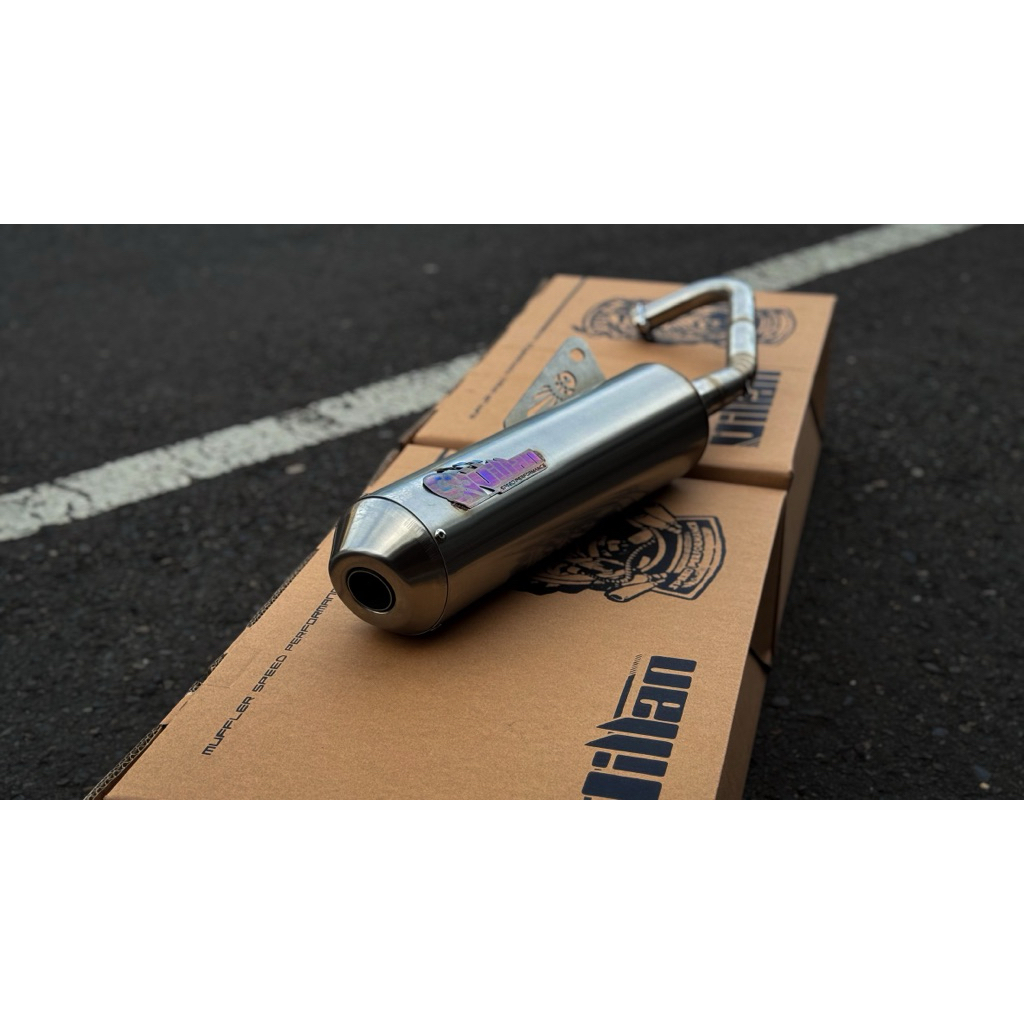 KNALPOT VILLAN MT1 full system aerox nmax vario pcx adv mio beat