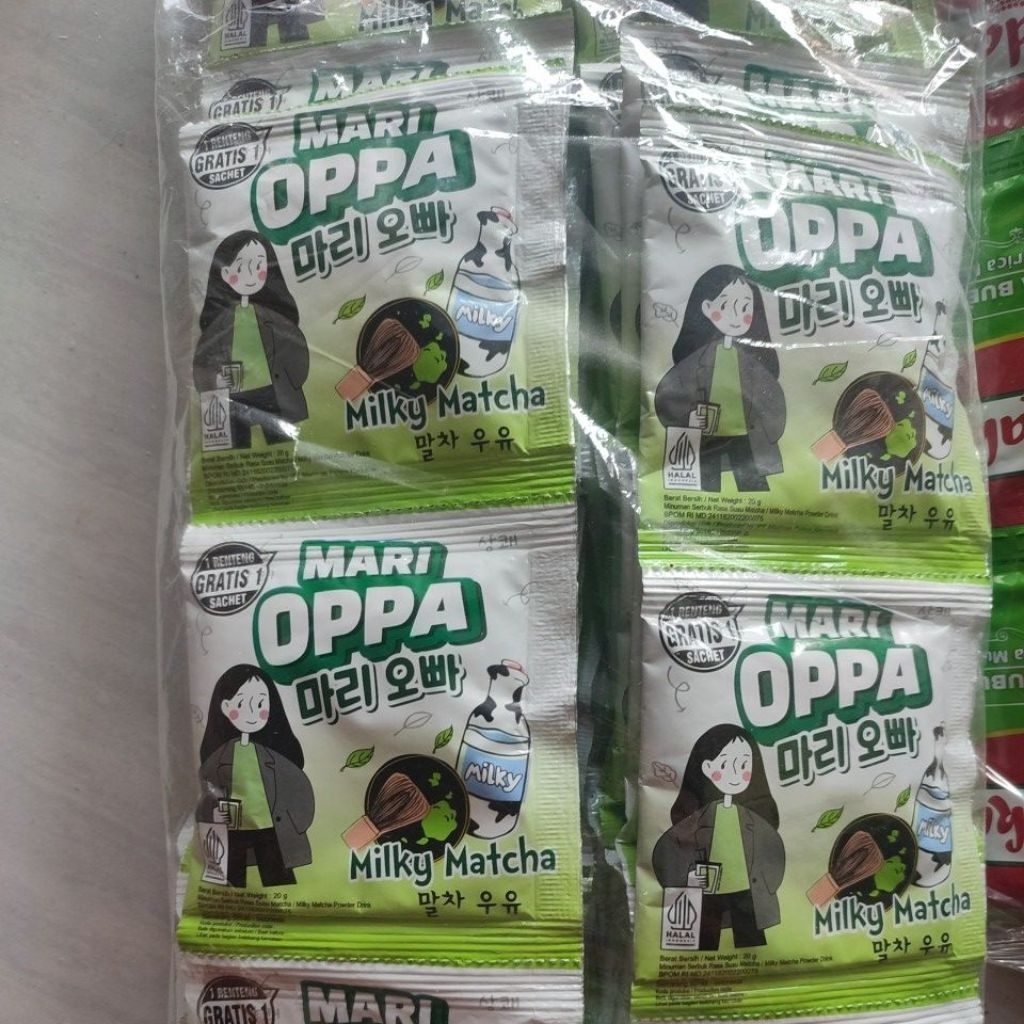 serbuk minuman MARI OPPA RENCENG