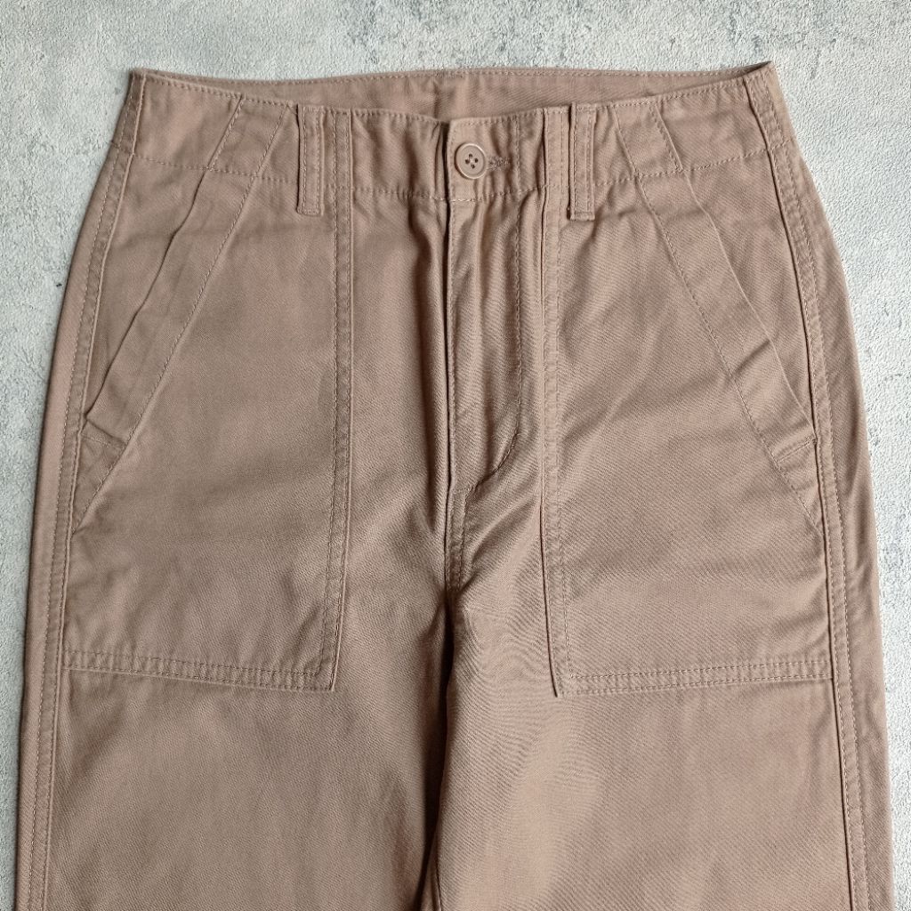 CELANA FATIGUE PANTS UNIQLO GU COKLAT