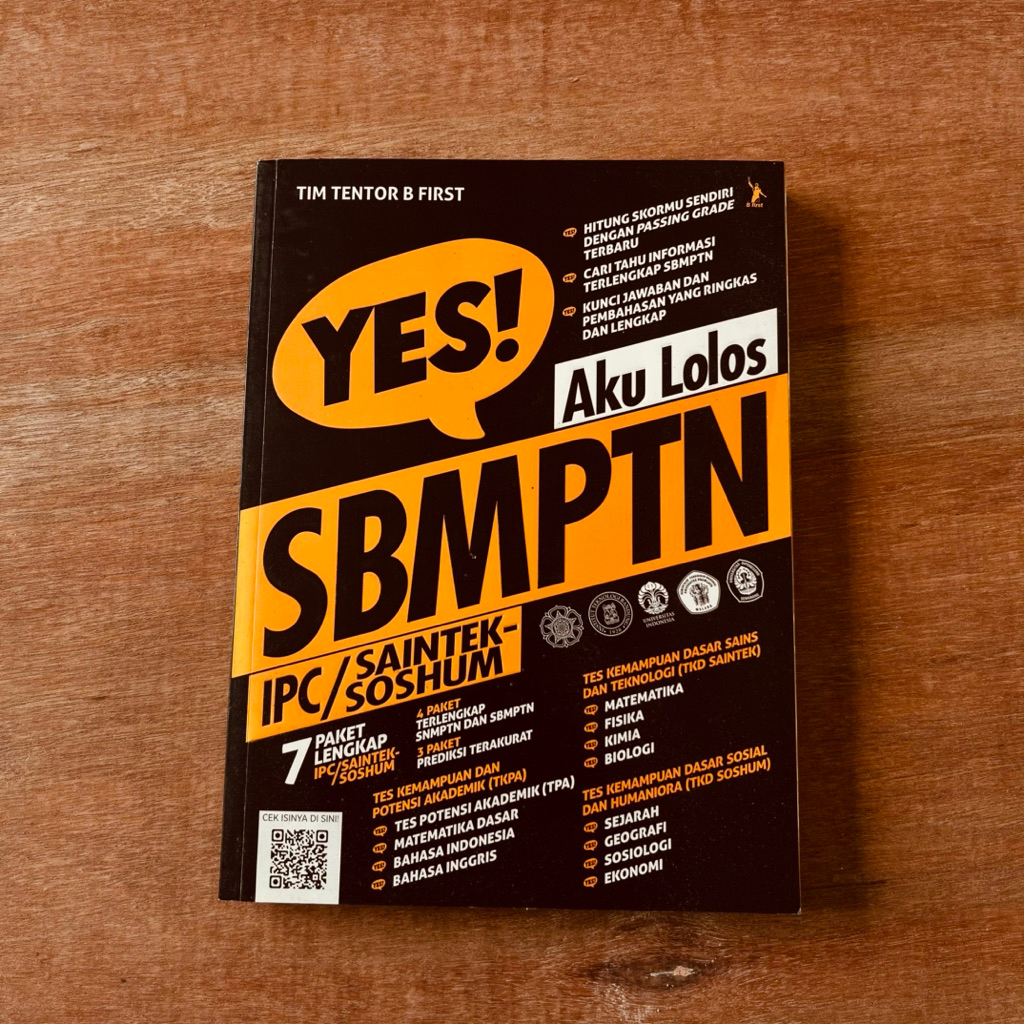 Buku Sekolah Yes Aku Lolos SBMPTN
