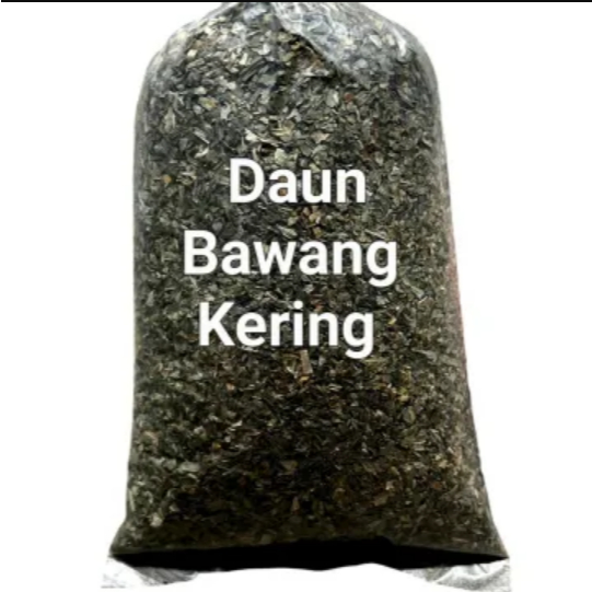 Daun Bawang Kering 100% Organik / Daun Bawang Iris / Bumbu Masak Praktis