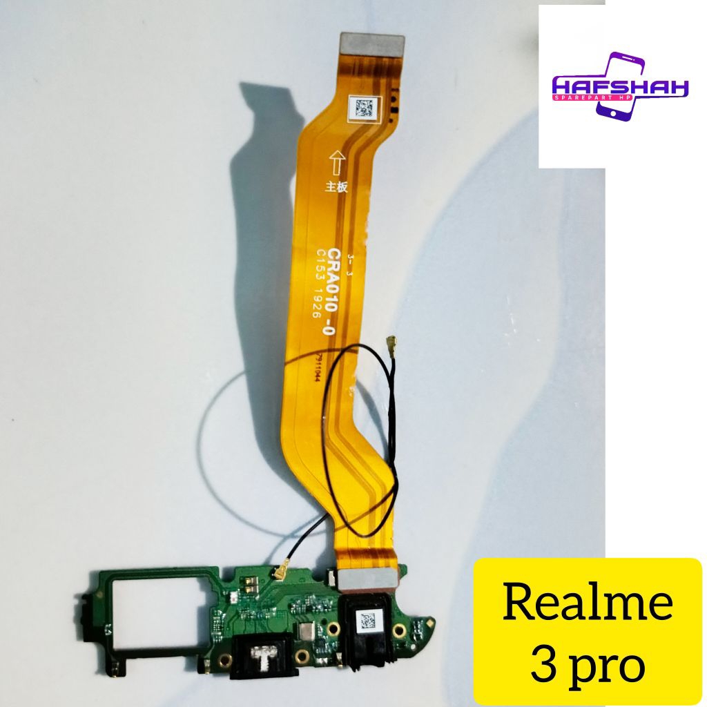 Papan cas flexibel antena Realme 3 pro ori copotan hp