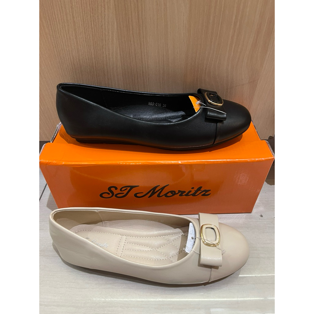 sepatu flat wanita st moritz