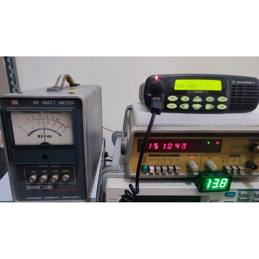 MOTOROLA GM338 VHF VERSI 45 WATT