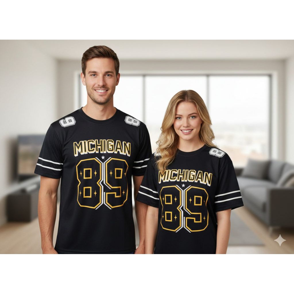 CHLstore Kaos Jersey American Football Sport "Michigan"